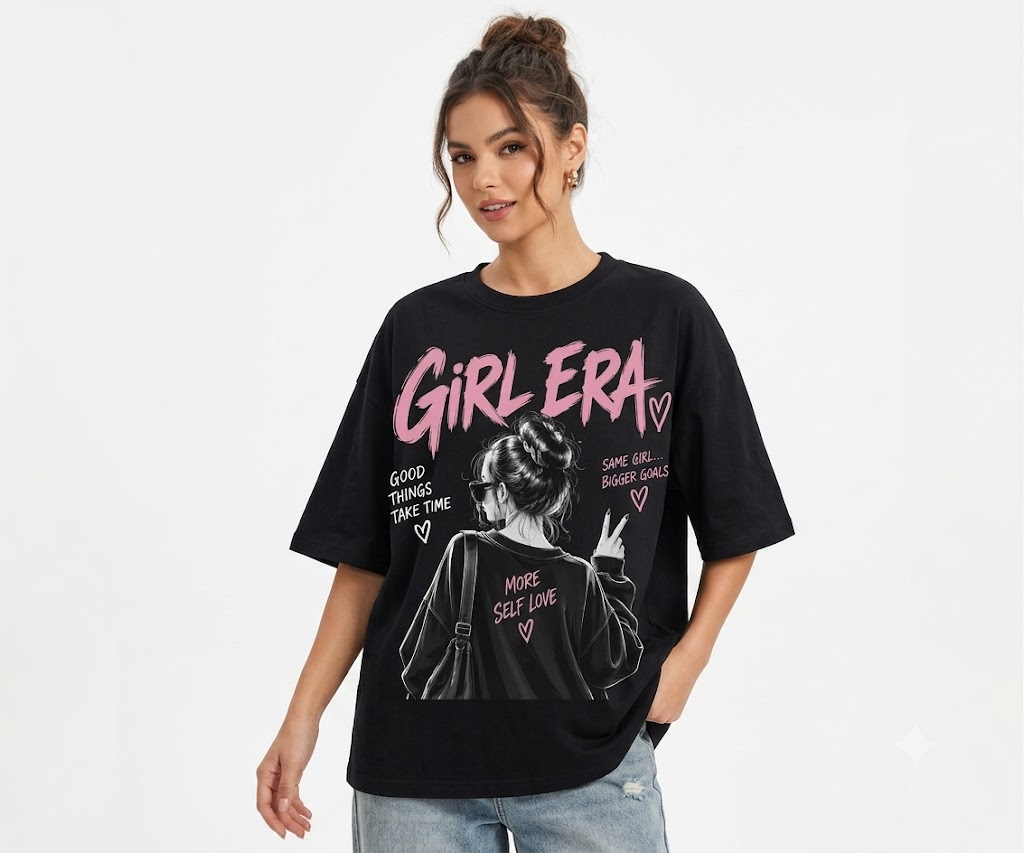 Black Girl Era Graphic Crop T-Shirt