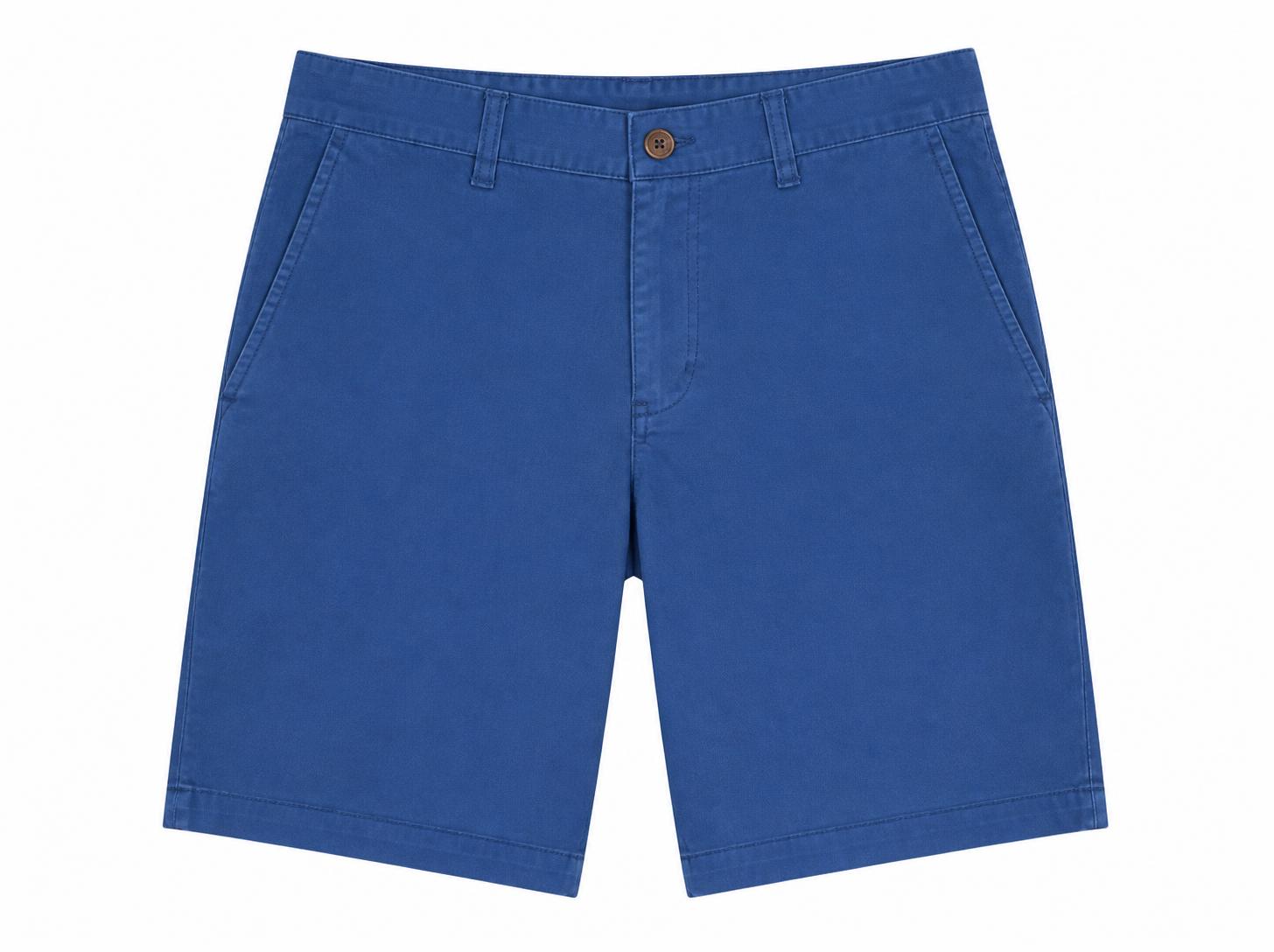 Men's Classic Cotton Chino Shorts - Black