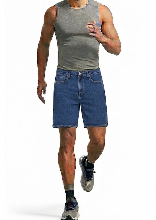 Men's 5-Pocket Denim Shorts - Classic Indigo