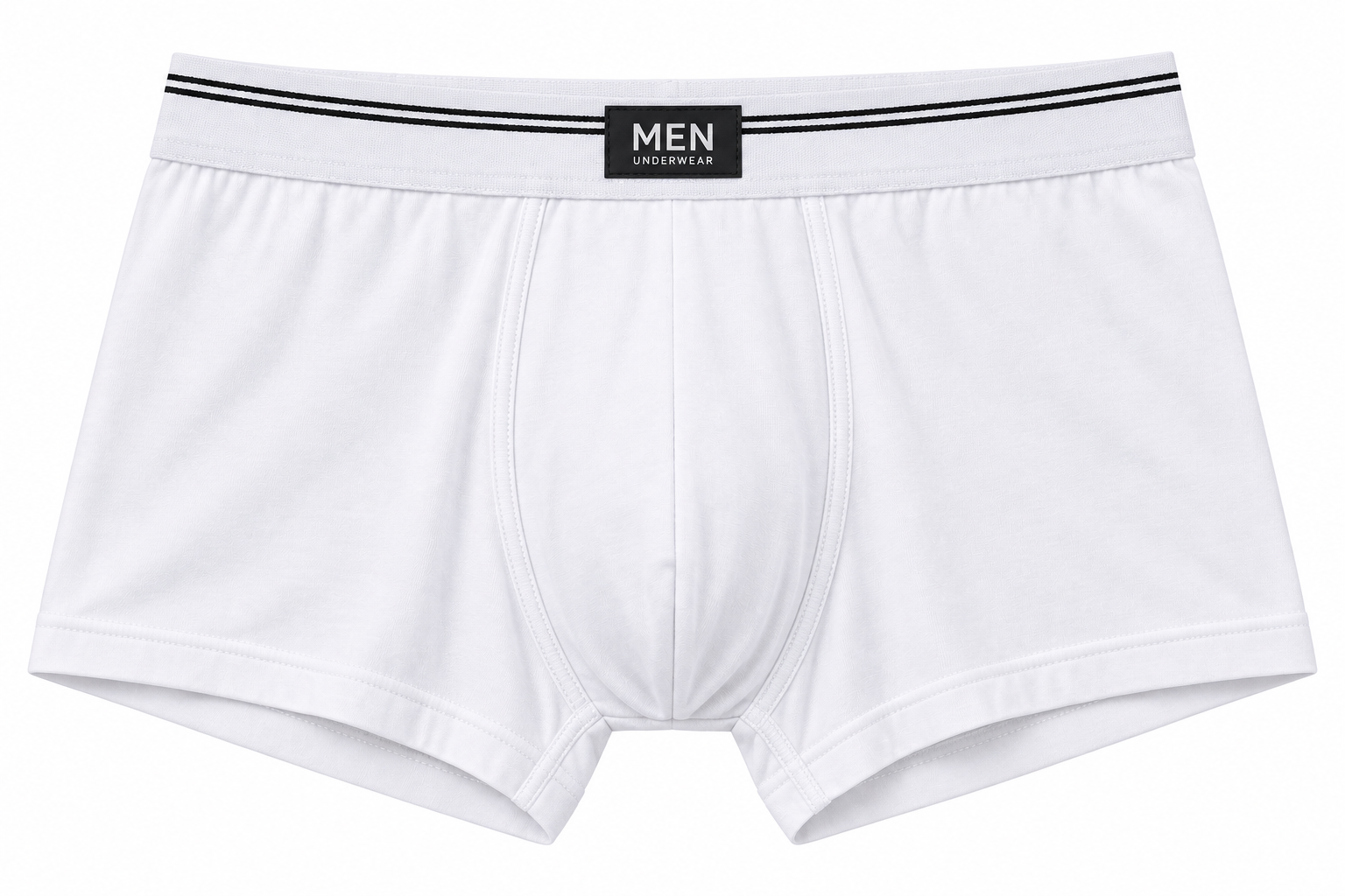 Men's Anti-Chafing Stretch Boxer Briefs - Crisp White