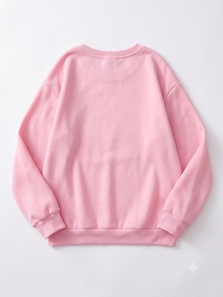 Pink Cherry Graphic Sweatshirt