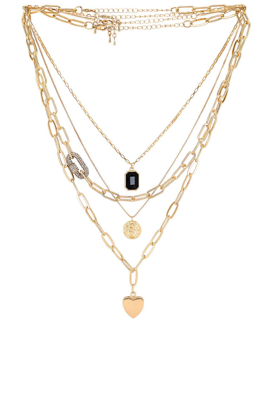 Pearl Rainbow Layered Necklace