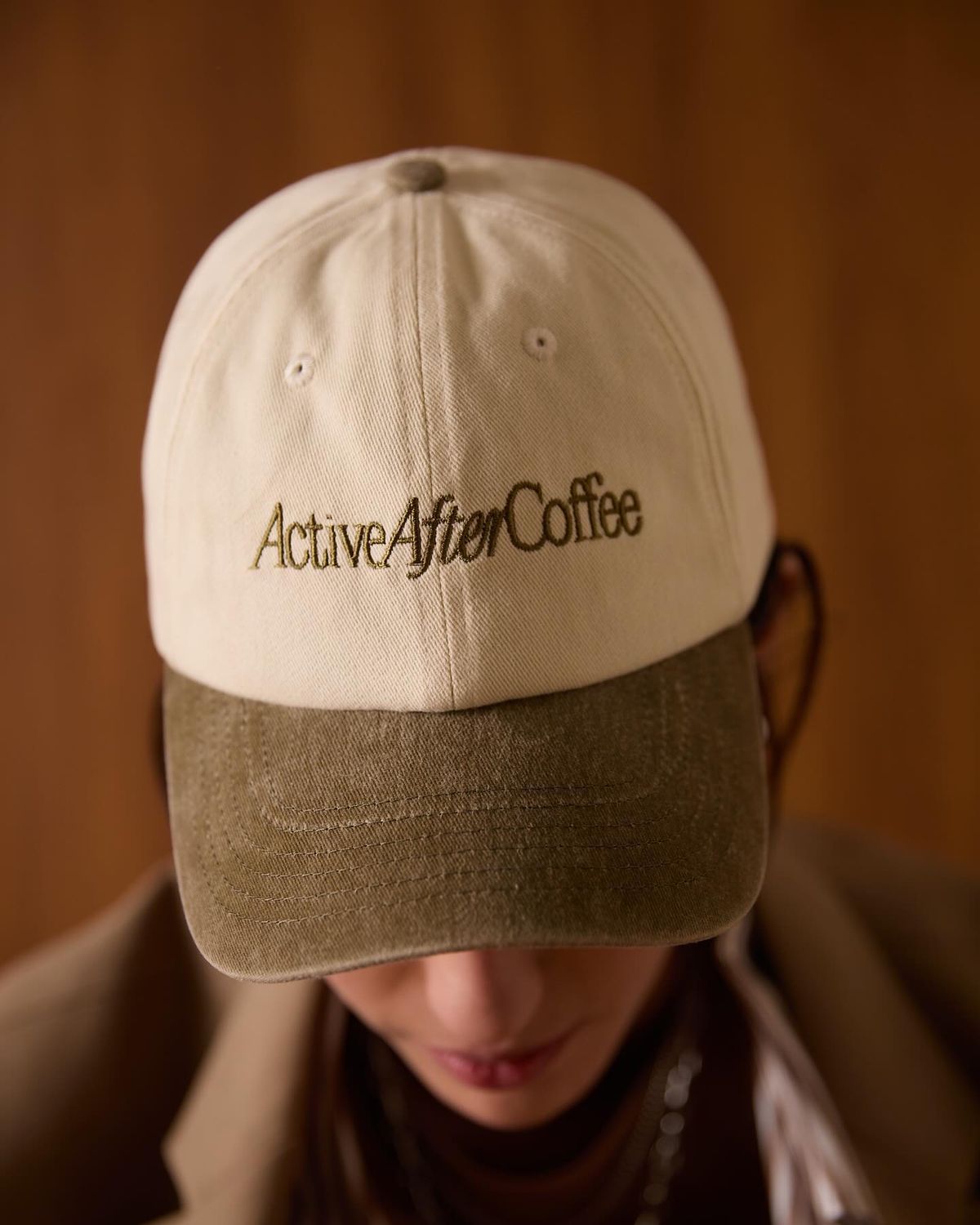 Active After Coffee Two-Tone Cap