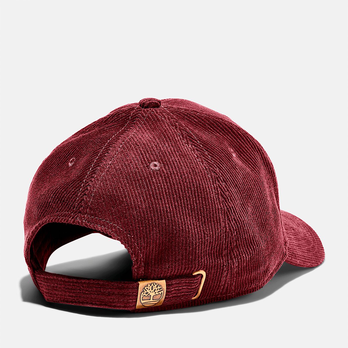 Vintage Burgundy Embroidered Cap