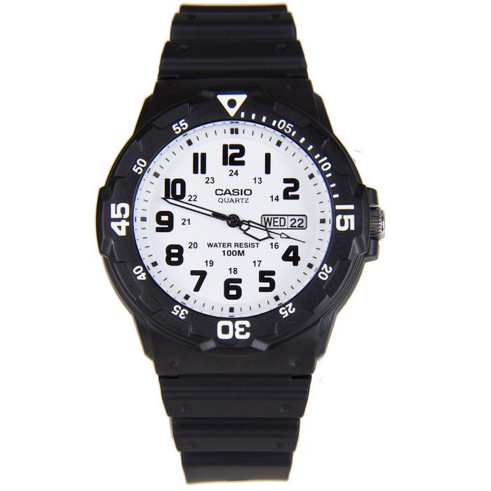 Sport Rugged Dive Style Black Resin Watch