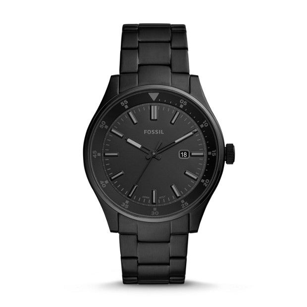Matte Stealth All-Black Chrono Style Watch