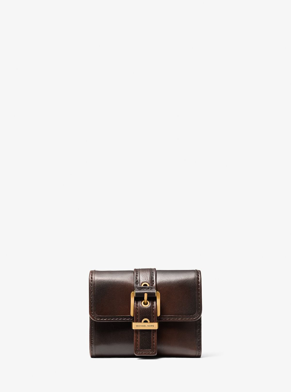 Classic Black Minimalist Vertical Trifold Wallet