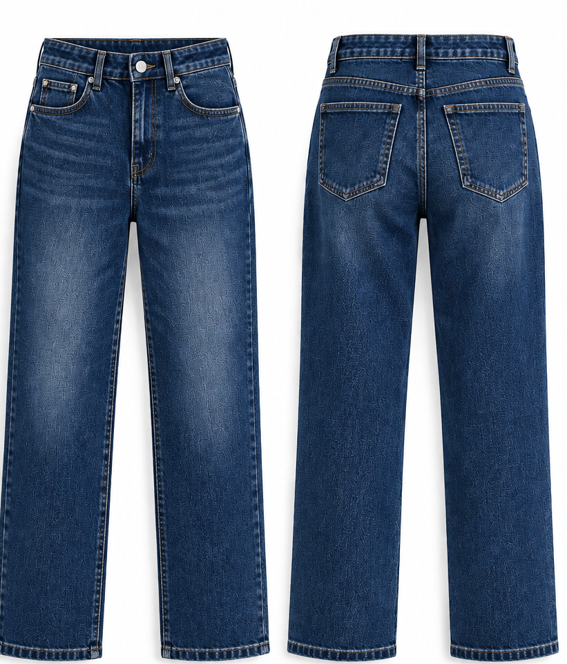Women Dark Indigo Flared Jeans