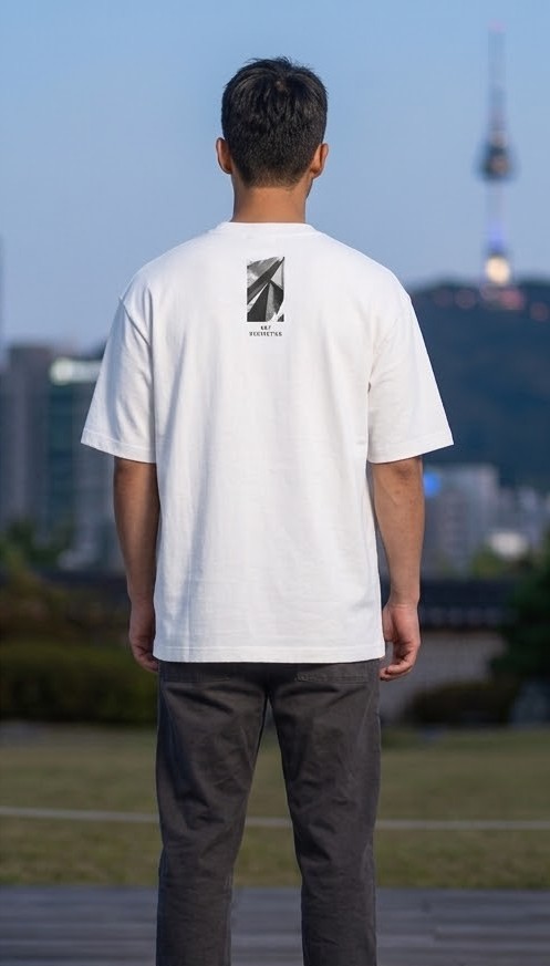 Men's 'Progress Not Perfection' Oversized T-Shirt - Pure White