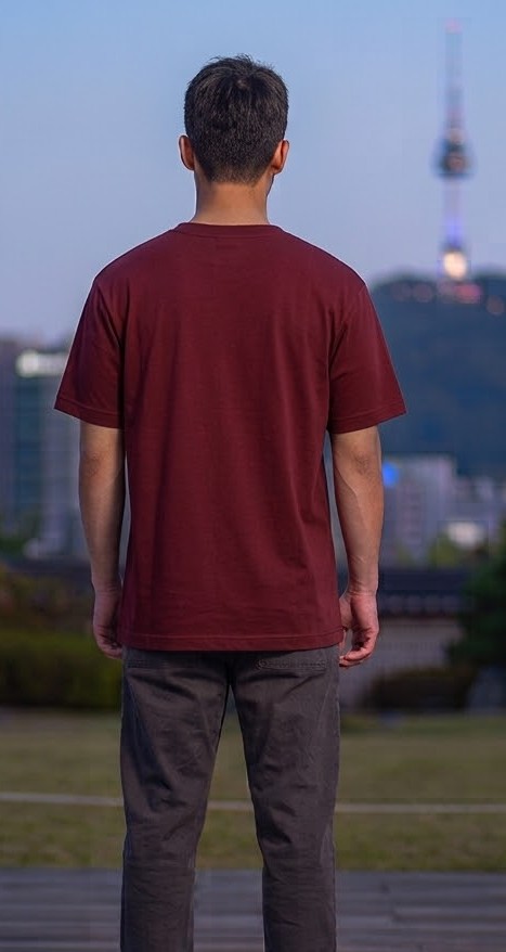 Men's 'Make It Happen' Urban Graphic T-Shirt - Maroon