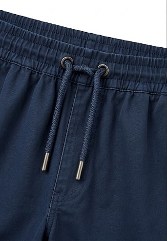 Men's Relaxed Straight-Fit Cargo Trackpants - Midnight Navy
