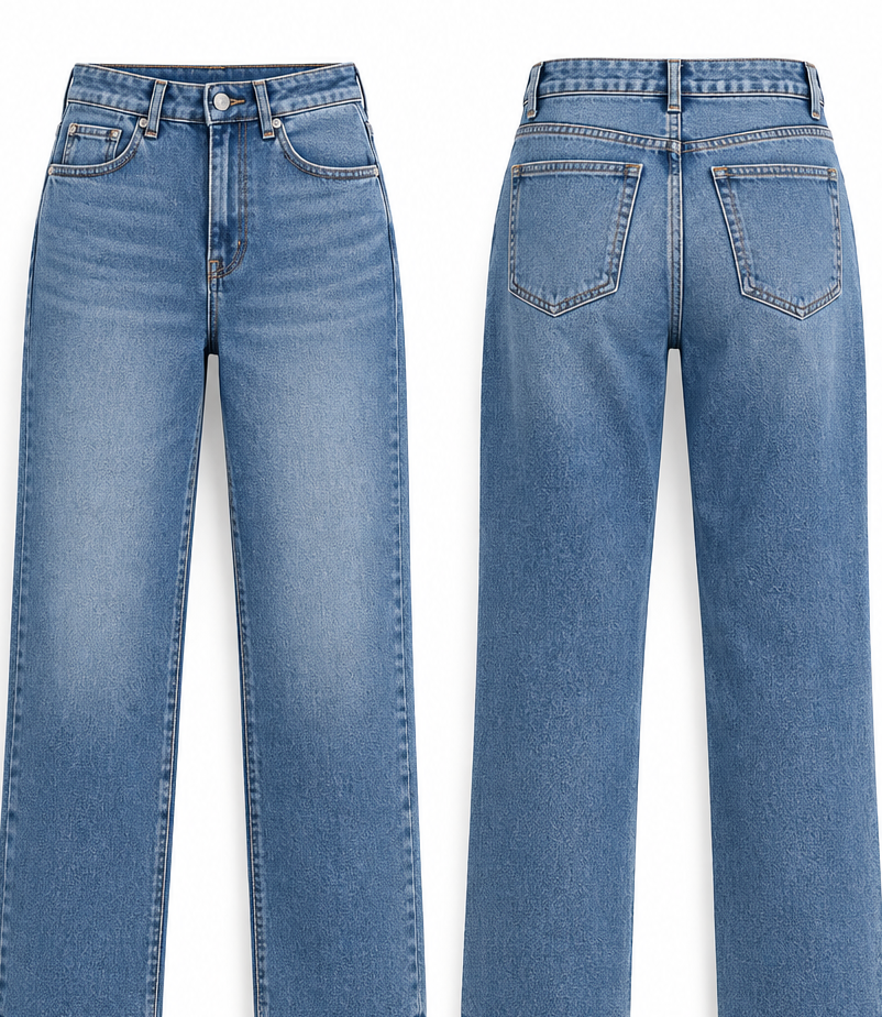 Women Classic Indigo High Rise Jeans